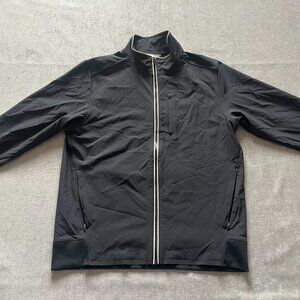 Vuori Lightweight Jacket Women Medium Black Trainer Athletic Active Gym Run